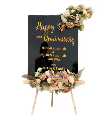 Papan Bunga Akrilik Sumba Timur