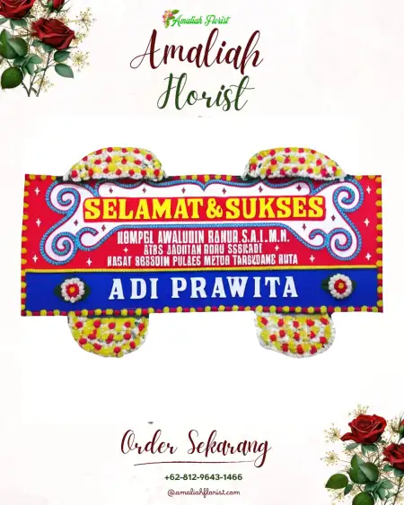 Papan Bunga Ucapan Selamat Sumba Timur