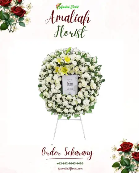 Krans Bunga Duka Sumba Timur