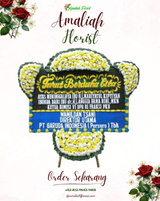 Papan Bunga Duka di Sumba Timur